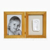 Рамочка двойная Baby Art (деревянная) Рамочка двойная Baby Art (деревянная)