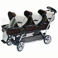 Прогулочная Peg-Perego коляска для тройни или погодок Triplette SW Прогулочная Peg-Perego коляска для тройни или погодок Triplette SW
