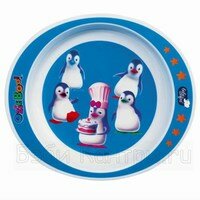 Тарелка Веселые Пингвины OZIE BOO! 31000141 Тарелка Веселые Пингвины OZIE BOO! 31000141