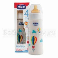 Бутылочка пл. 330 мл л/с, 1 отв Chicco 71567.02 Бутылочка пл. 330 мл л/с, 1 отв Chicco 71567.02