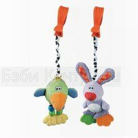 Мягкая игрушка-подвеска «Птичка» «Кролик» Playgro 0101305 Мягкая игрушка-подвеска «Птичка» «Кролик» Playgro 0101305