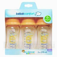 Набор 3 бутыл. EVIDENCE PURE (0%bisphenol) 270 мл Bebe Confort 30000531 Набор 3 бутыл. EVIDENCE PURE (0%bisphenol) 270 мл Bebe Confort 30000531