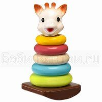 Игрушка развивающая пирамидка Vulli 230749 Игрушка развивающая пирамидка Vulli 230749