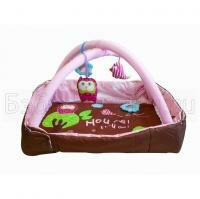 Развивающий коврик Ludi Chouette Rose 2875 Развивающий коврик Ludi Chouette Rose 2875