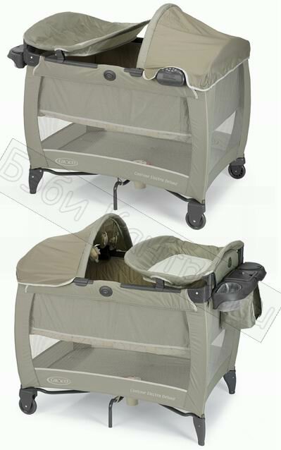 Детский манеж- кроватка Graco Contour Electra Deluxe